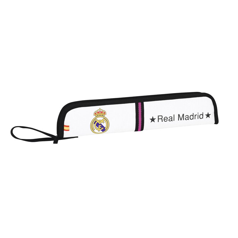 PORTAFLAUTAS REAL MADRID BLANCO