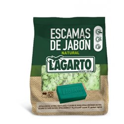 ESCAMAS DE JAB�N LAGARTO NATURAL 400GR