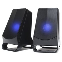 ALTAVOCES GAMING 2.0 NGS GSX-205 - 10W - ILUMINACI�N LED - TOMA AURICULARES - AUX IN - CONEXI�N USB