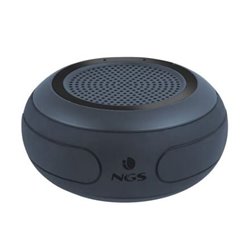 ALTAVOZ BLUETOOTH NGS WATERPROOF SPEAKER ROLLER CREEK BLACK - 10W - BT4.2 - IMPERMEABLE - BAT 850MAH - FUNC. MANOS LIBRES