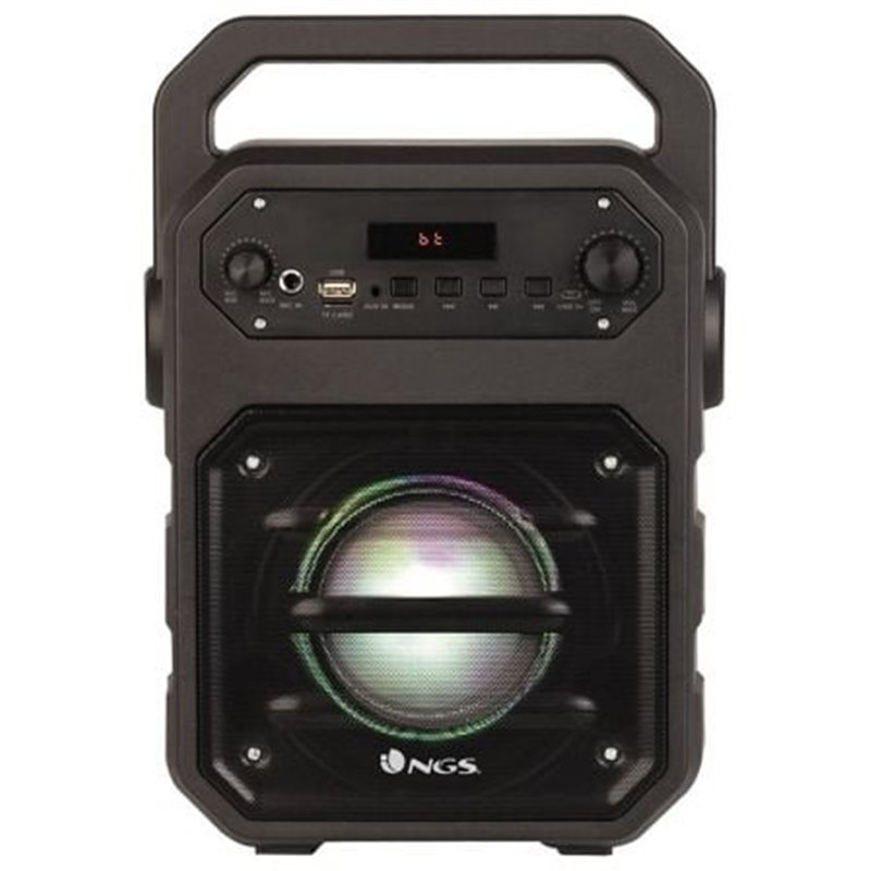 ALTAVOZ PORT�TIL NGS ROLLER DRUM - 20W - BLUETOOTH - FM - USB/MICROSD/AUX IN - PANTALLA LED - BATER�A 1200MAH