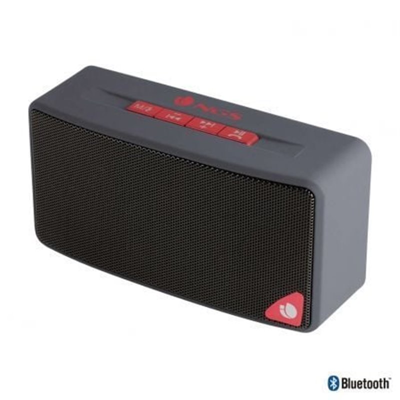 ALTAVOZ BLUETOOTH NGS ROLLER JOY GRAY - 3W- RADIO FM - USB - RANURA TARJETA SD - AUX IN - MANOS LIBRES