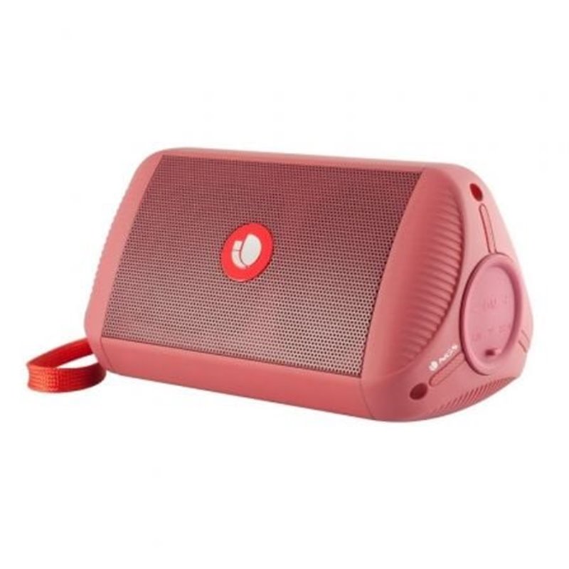 Altavoz con Bluetooth NGS Roller Ride/ 10W/ 1.0/ Rojo