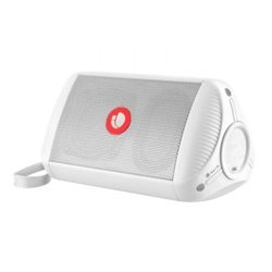 Altavoz con Bluetooth NGS Roller Ride/ 10W/ 1.0/ Blanco