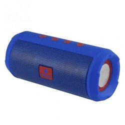 ALTAVOZ BLUETOOTH NGS ROLLER TUMBLER BLUE - 6W - RADIO FM - USB - RANURA TARJETA MICRO SD - MANOS LIBRES - BAT 1200MAH