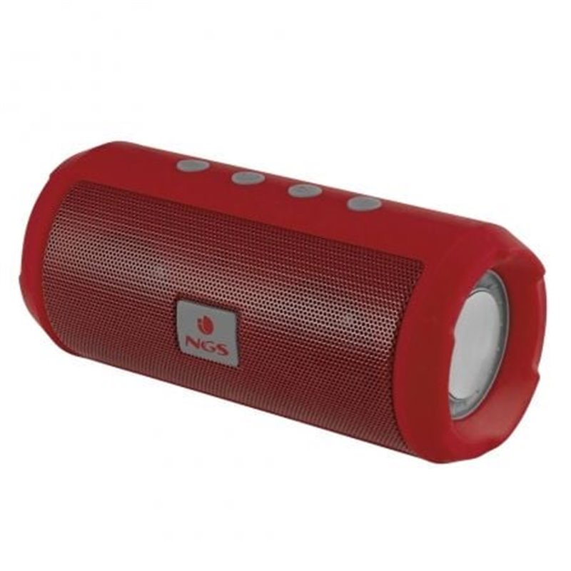 ALTAVOZ BLUETOOTH NGS ROLLER TUMBLER RED - 6W - RADIO FM - USB - RANURA TARJETA MICRO SD - MANOS LIBRES - BAT 1200MAH