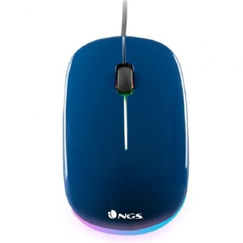 Rat�n NGS Addict/ Hasta 1000 DPI/ Azul