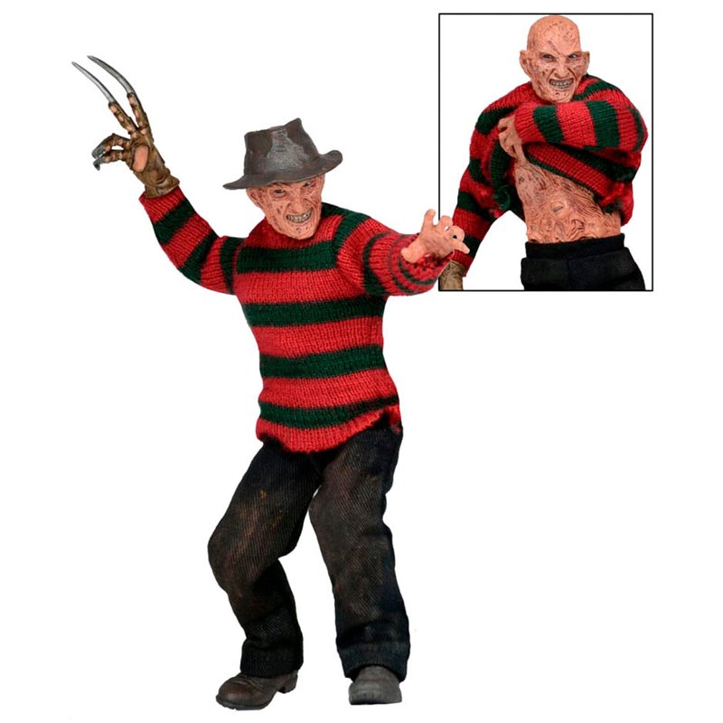 Figura Clothed Freddy Krueger Pesadilla en Elm Street 3 20cm