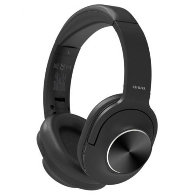 Auriculares Inal�mbricos Aiwa HST-220BT/BK/ con Micr�fono/ Bluetooth/ Negro