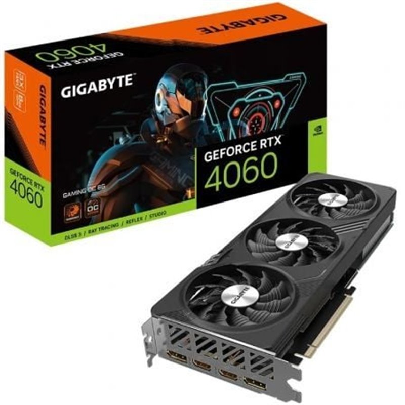 Tarjeta Gr�fica Gigabyte GeForce RTX 4060 GAMING OC 8G/ 8GB GDDR6