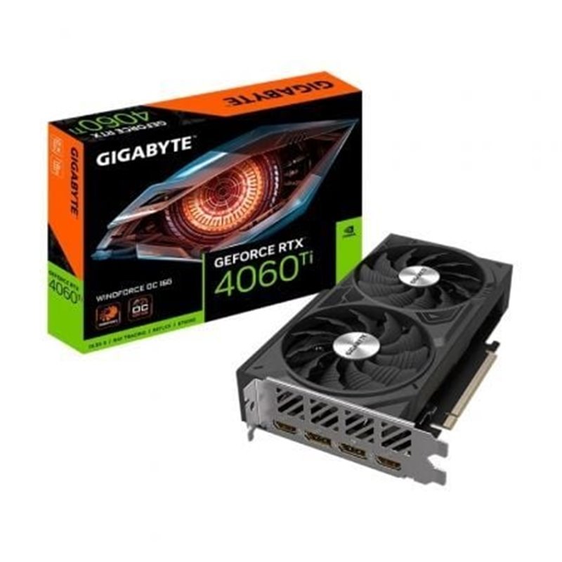 Tarjeta Gr�fica Gigabyte GeForce RTX 4060 Ti WindForce OC 16G/ 16GB GDDR6