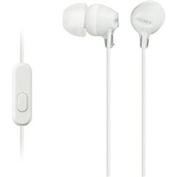 Auriculares Intrauditivos Sony MDR-EX15AP/ con Micr�fono/ Jack 3.5/ Blancos