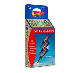 PEGAMENTO x 3 SUPERTITE TUBO 1G.