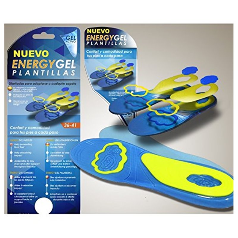 PLANTILLAS DE GEL 42-46 - ENERGY GEL