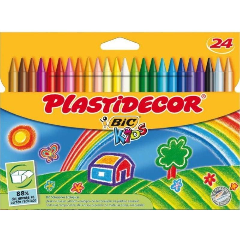 PLASTIDECOR 24 COLORES