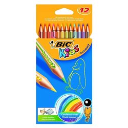 LAPICES DE COLORES TROPICOLOR BIC