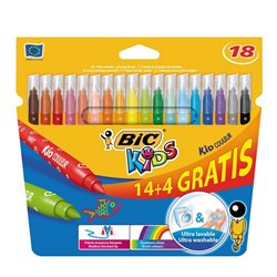 ROTULADORES BIC KIDS 14+4 GRATIS