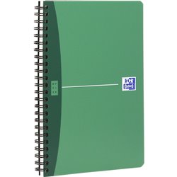 LIBRETA OXFORD A5 OFFICE DOBLE ARGOLLADO 5x5 180H 90G