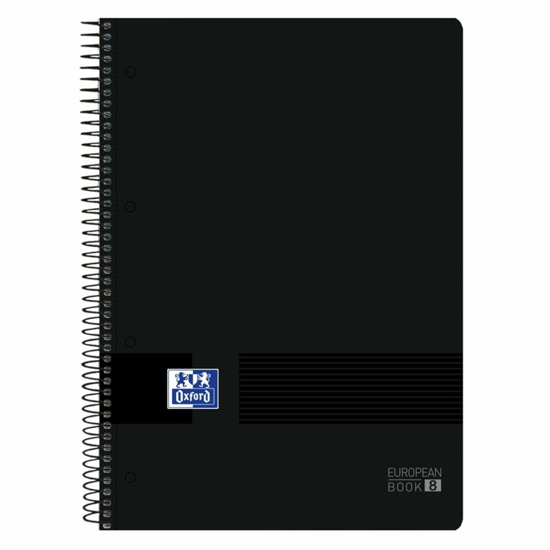 LIBRETA OXFORD EUROPEAN BOOK A4 160H CUADRICULA 5X5