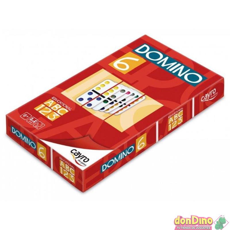 DOMINO 6 COLORES 28 PIEZAS