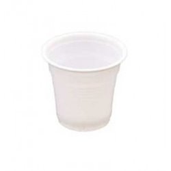 VASOS CAFE PLASTICO x 50uni. 80cc