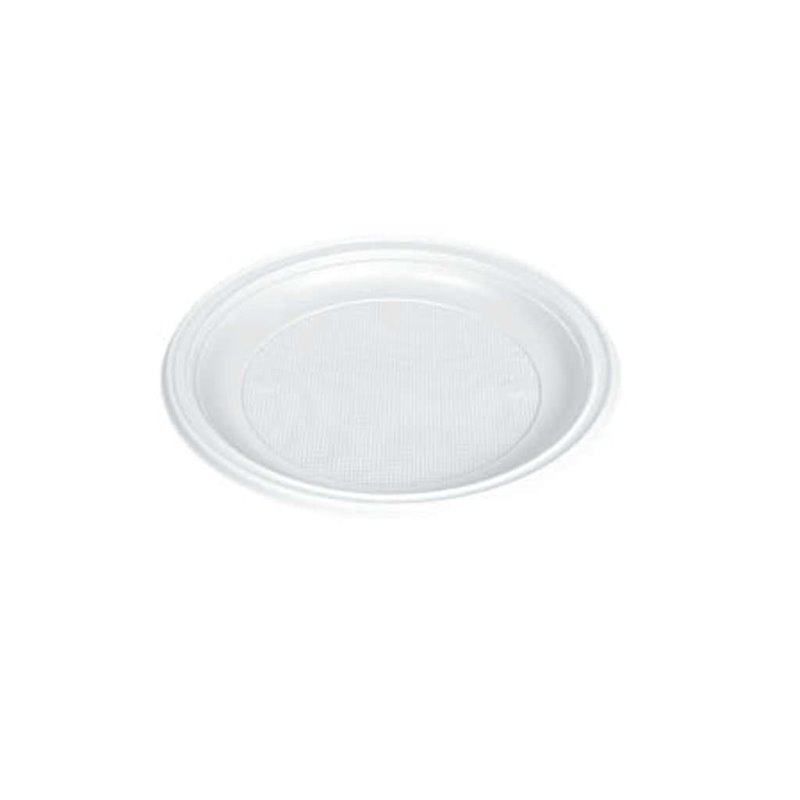 PLATO PLASTICO POSTRE MINI x20 14 cm