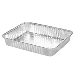 BANDEJA RECTANGULAR ALUMINIO x2uni 226X166X36mm