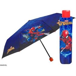 PARAGUAS PLEGABLE MANUAL SPIDERMAN MARVEL 50CM