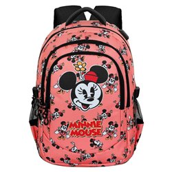 Mochila Plus Aqua Minnie Disney 44cm