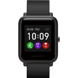 Amazfit Bip S Lite 3,25 cm (1.28") TFT 42 mm Digital 176 x 176 Pixeles Pantalla táctil Negro