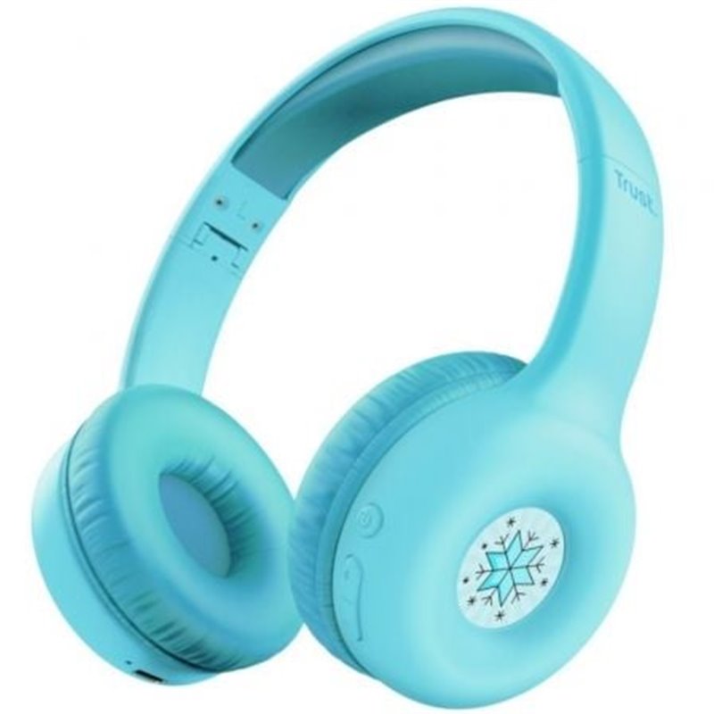 Auriculares Infantiles Inal�mbricos Trust Nouna Kids/ con Micr�fono/ Azules