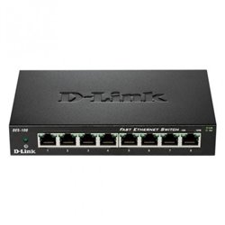 Switch D-Link DES-108 8 Puertos/ RJ-45 10/100