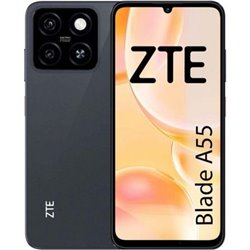 Smartphone ZTE Blade A55 4GB/ 128GB/ 6.75"/ Negro