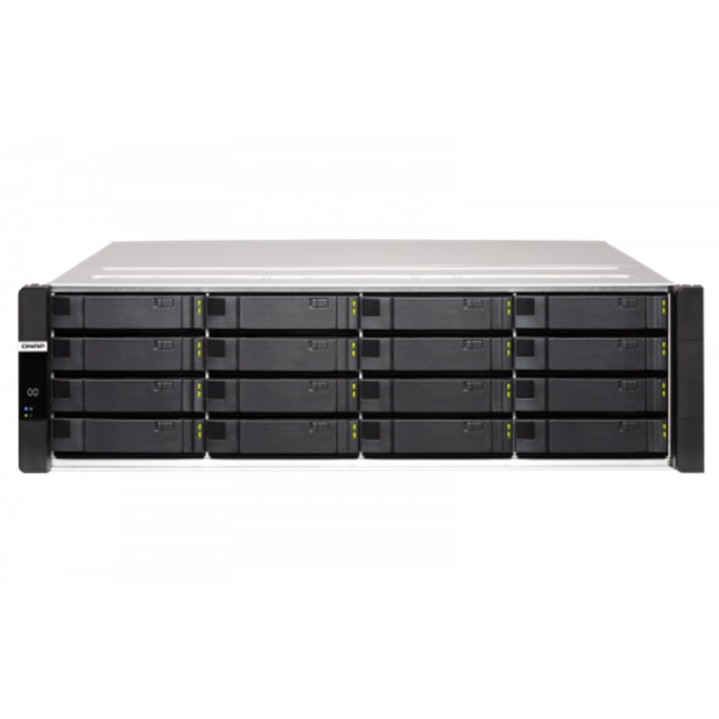 QNAP ES1686dc D-2142IT Ethernet Bastidor (3U) Negro NAS