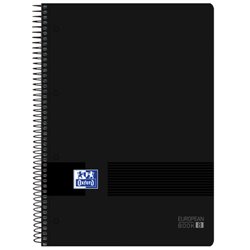 Oxford 400088489 cuaderno y block 160 hojas Negro