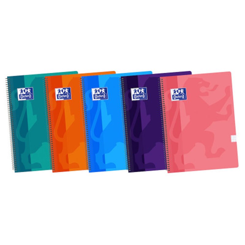 Oxford 400088603 cuaderno y block 80 hojas Colores surtidos