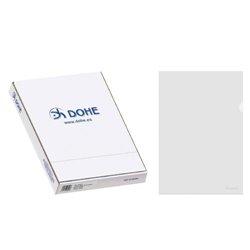 CAJA 100 DOSSIERES UÑERO BASIC CRISTAL FOLIO 225X330 100 U DOHE 90590