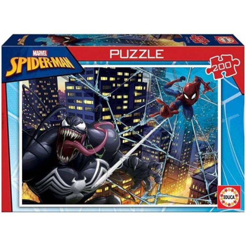 PUZZLE 200 SPIDER-MAN DE 6-8 AÑOS EDUCA BORRAS 18100