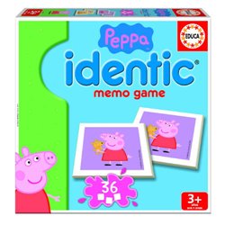 JUEGO IDENTIC PEPPA PIG +3 AÑOS EDUCA BORRAS 16227