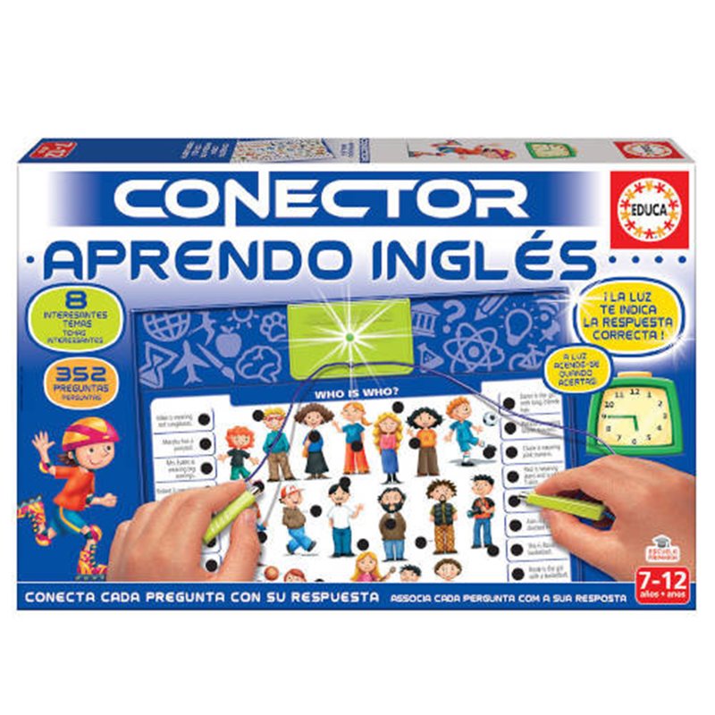 JUEGO CONECTOR APRENDO INGLÉS DE 7-12 AÑOS EDUCA BORRAS