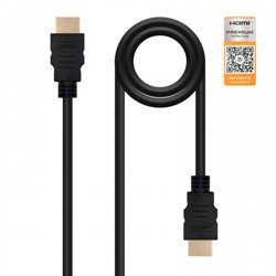 Nanocable HDMI V2.0, 1.5m cable HDMI 1,5 m HDMI tipo A (Estándar) Negro