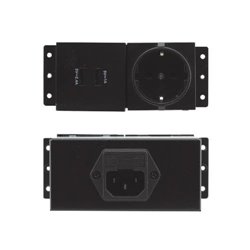 MÓDULOS ZÓCALOS DE ALIMENTACIÓN PARA TBUS TS-POWER-SOCKET TS-2UC/DE KRAMER