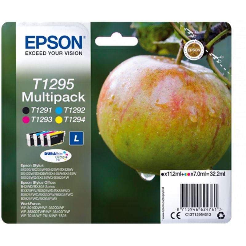 Epson Apple Multipack T1295 4 colores