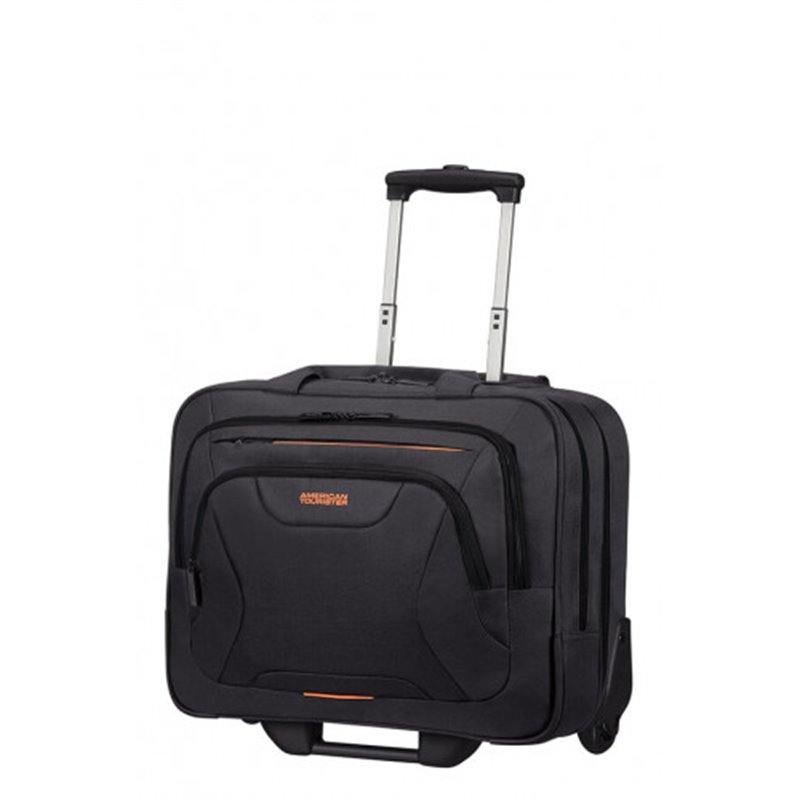 MALETÍN CON RUEDAS PARA PORTÁTIL DE 15,6" COMPARTIMENTO PARA ROPA 230X440X380 MM NEGRO AMERICAN TOURISTER SA33G006 NE