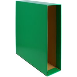 FUNDA ARCHIVADOR COLOR VERDE FOLIO 296X355X86 GRAFOPLAS 7171320