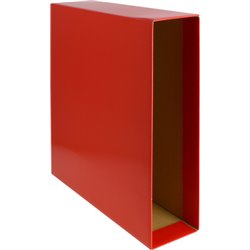 FUNDA ARCHIVADOR COLOR ROJO FOLIO 296X355X86 GRAFOPLAS 7171351