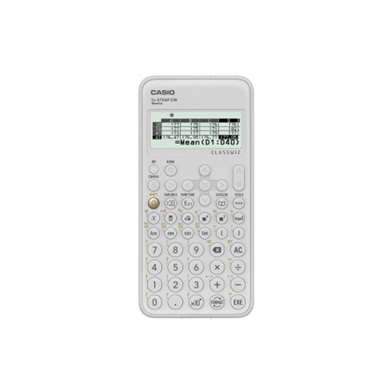 CALCULADORA CIENTIFICA DE 12 DÍGITOS CASIO FX-570 SP CW