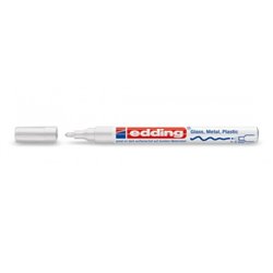 MARCADOR PERMANENTE 1-2MM 751 BLANCO EDDING 751-049