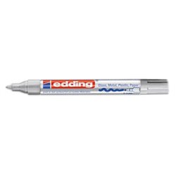 MARCADOR PERMANENTE 2-4MM 750 PLATA EDDING 750-54