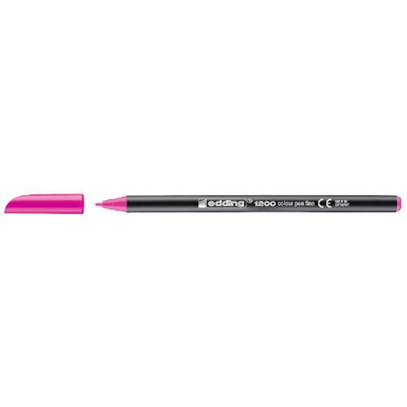 ROTULADOR PUNTA FINA 1200 ROSA FLUORESCENTE EDDING 1200-69